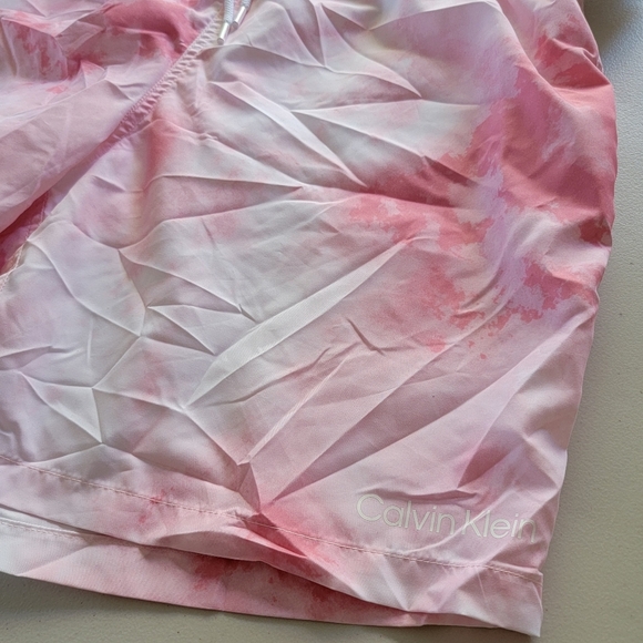 Calvin Klein Pink Tie-Dye Swim Shorts Size L - Picture 7 of 7